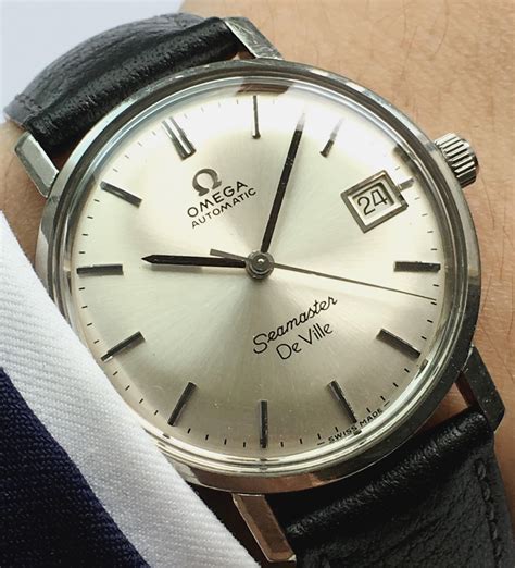 omega seamaster automatic deville|omega deville automatic swiss made.